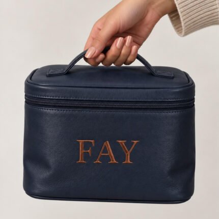 Leather Vanity Pouch